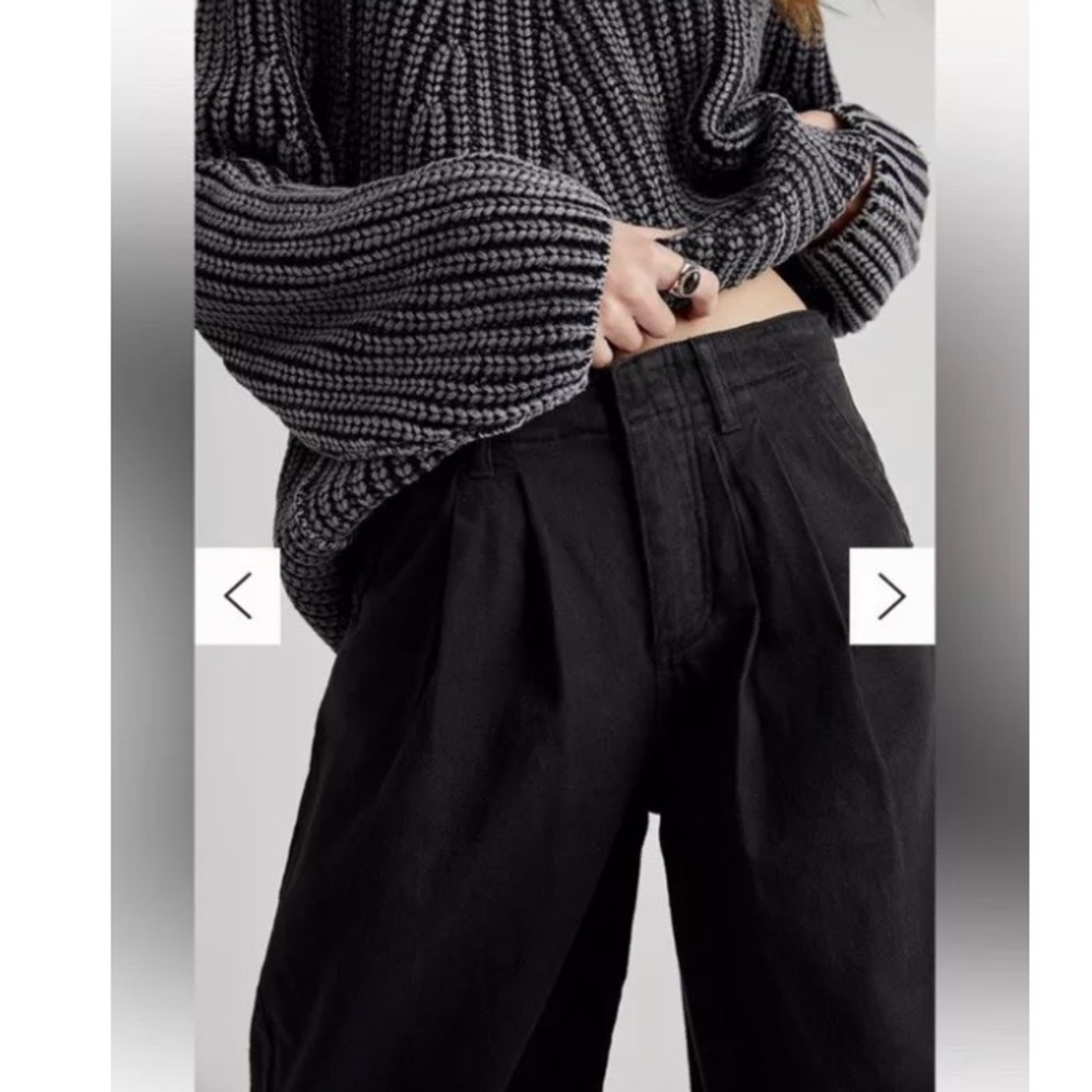 SOLD OUT Free People Light As Spring Wide Leg Trousers 6 - Picture 7 of 10